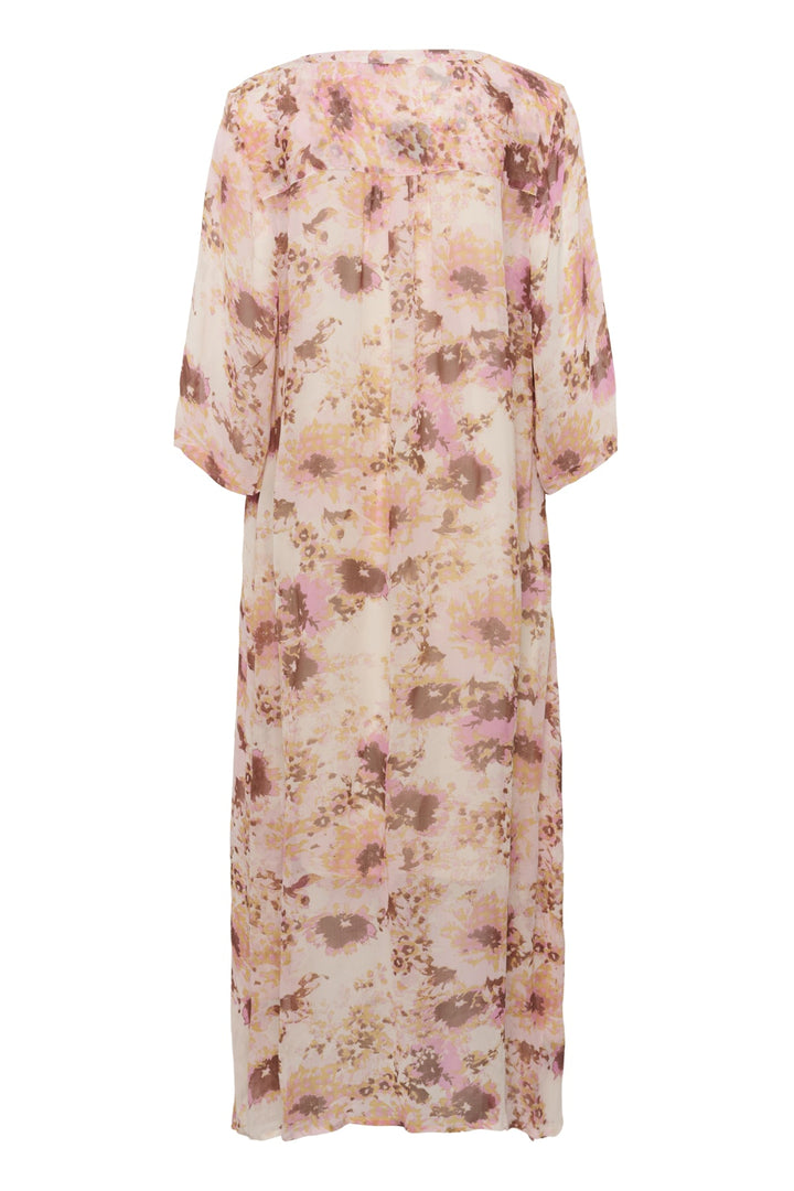 Beritpw Dress Pink Nectar Scattered Flower | Kjoler | Smuk - Dameklær på nett