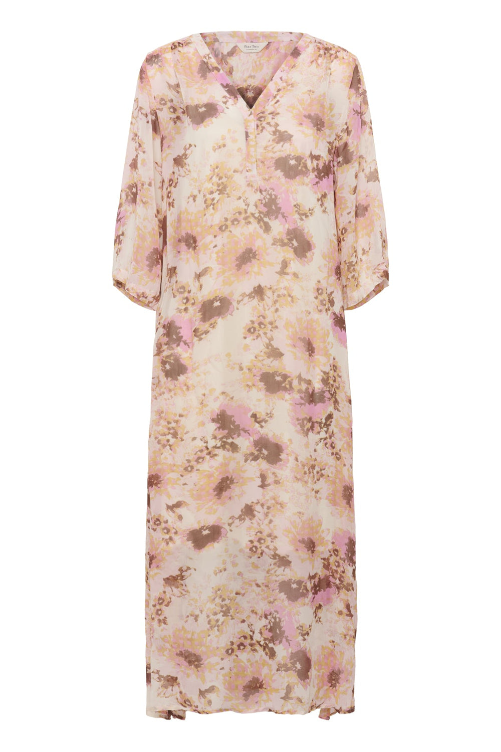 Beritpw Dress Pink Nectar Scattered Flower | Kjoler | Smuk - Dameklær på nett