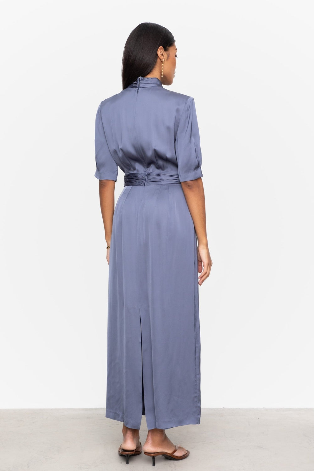 Beronia Dress Mid Blue | Kjoler | Smuk - Dameklær på nett