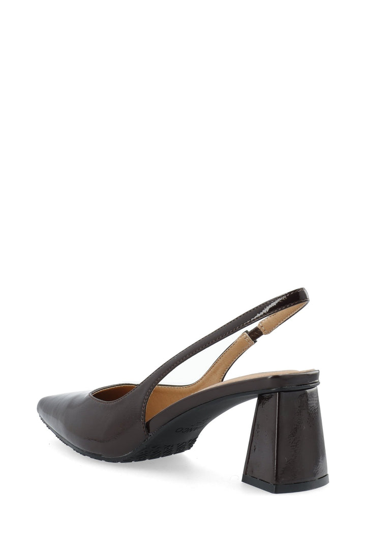 Biamaralyn Slingback Patent Brown | Sko | Smuk - Dameklær på nett