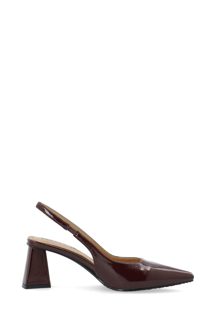 Biamaralyn Slingback Patent Burgundy | Sko | Smuk - Dameklær på nett
