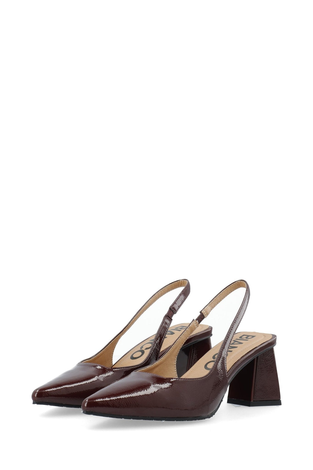 Biamaralyn Slingback Patent Burgundy | Sko | Smuk - Dameklær på nett
