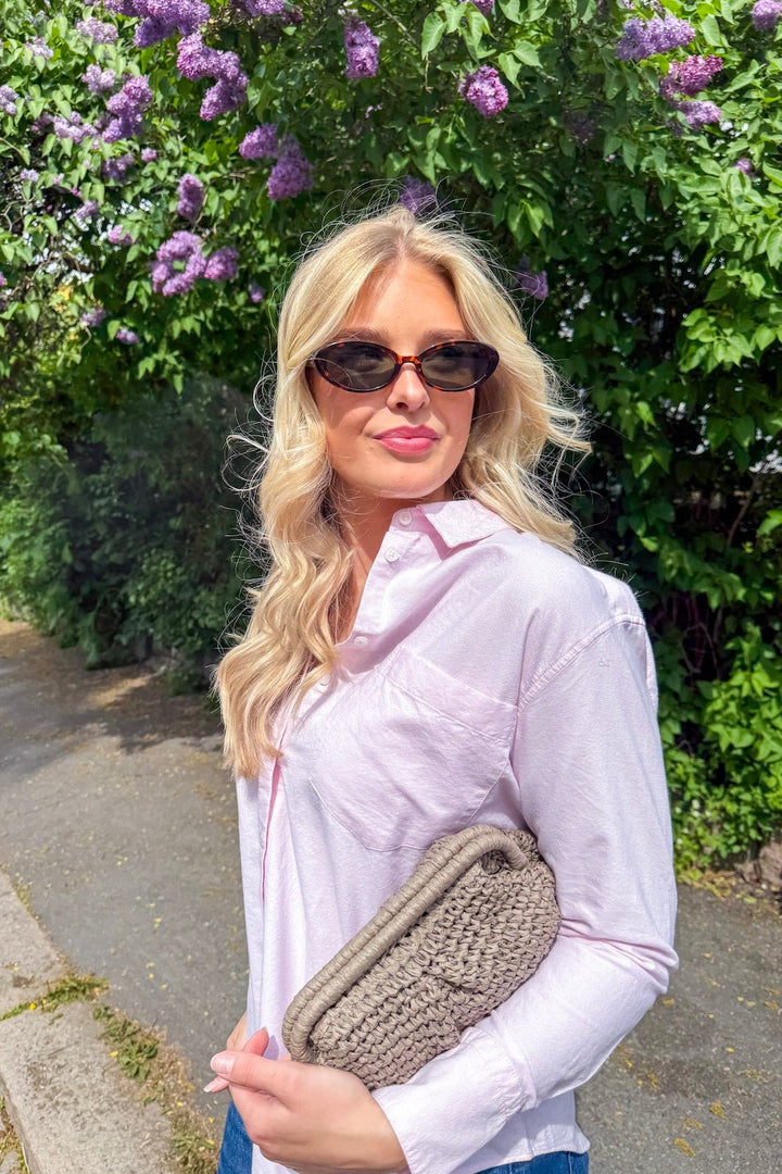 Bibi Shirt Light Pink | Skjorter og bluser | Smuk - Dameklær på nett