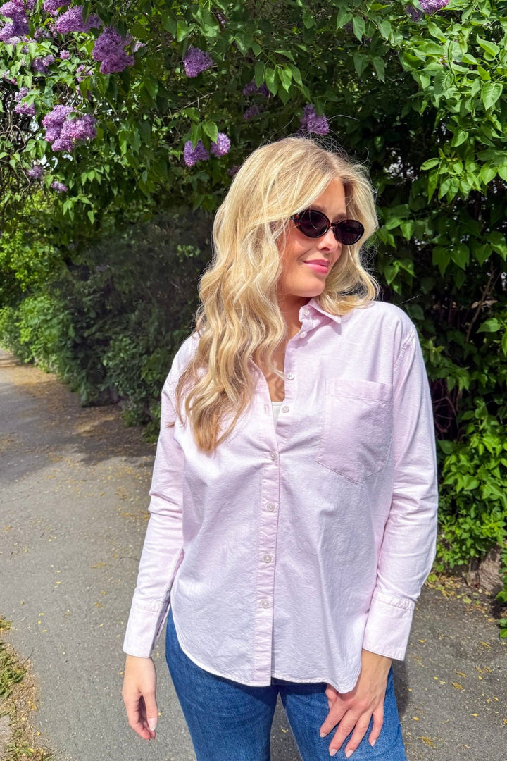 Bibi Shirt Light Pink | Skjorter og bluser | Smuk - Dameklær på nett