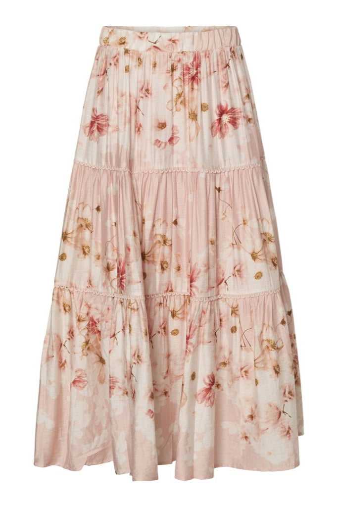 Billa Hw Ankle Skirt Chintz Rose Billa Aop | Skjørt | Smuk - Dameklær på nett