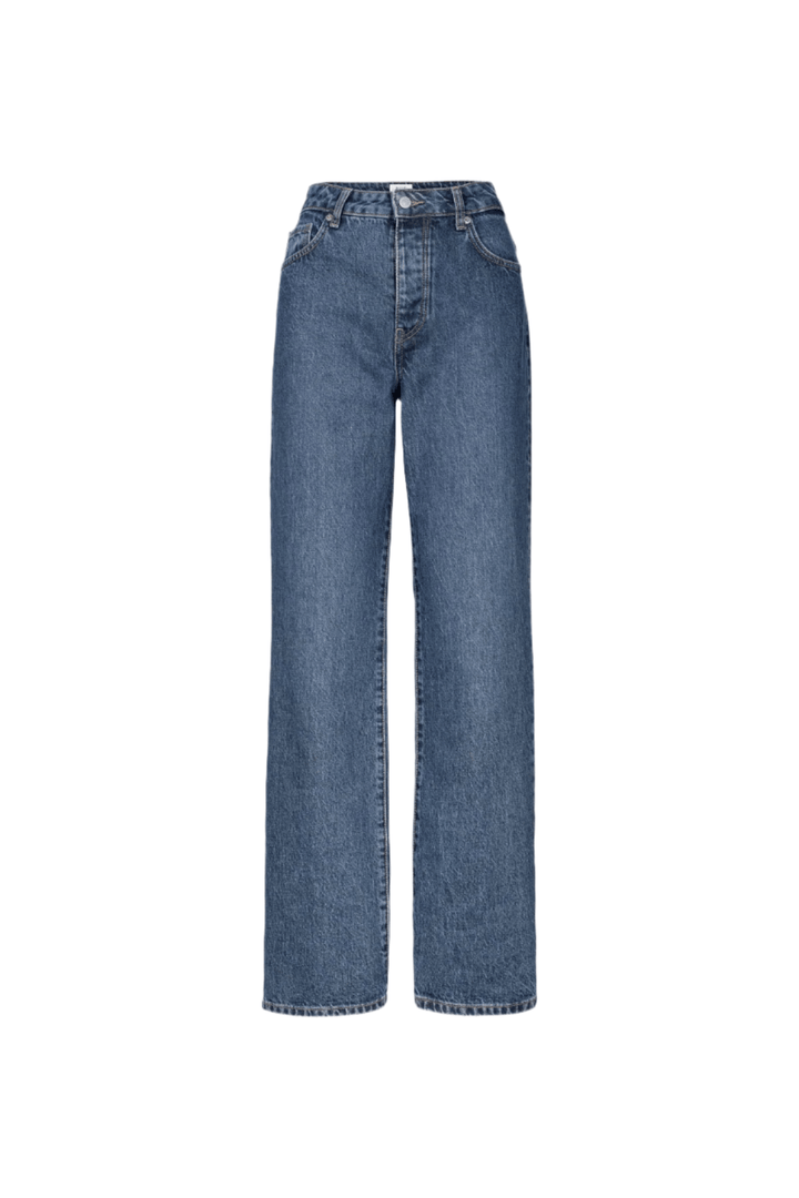 Billie Jeans Washed Dark Blue | Bukser | Smuk - Dameklær på nett