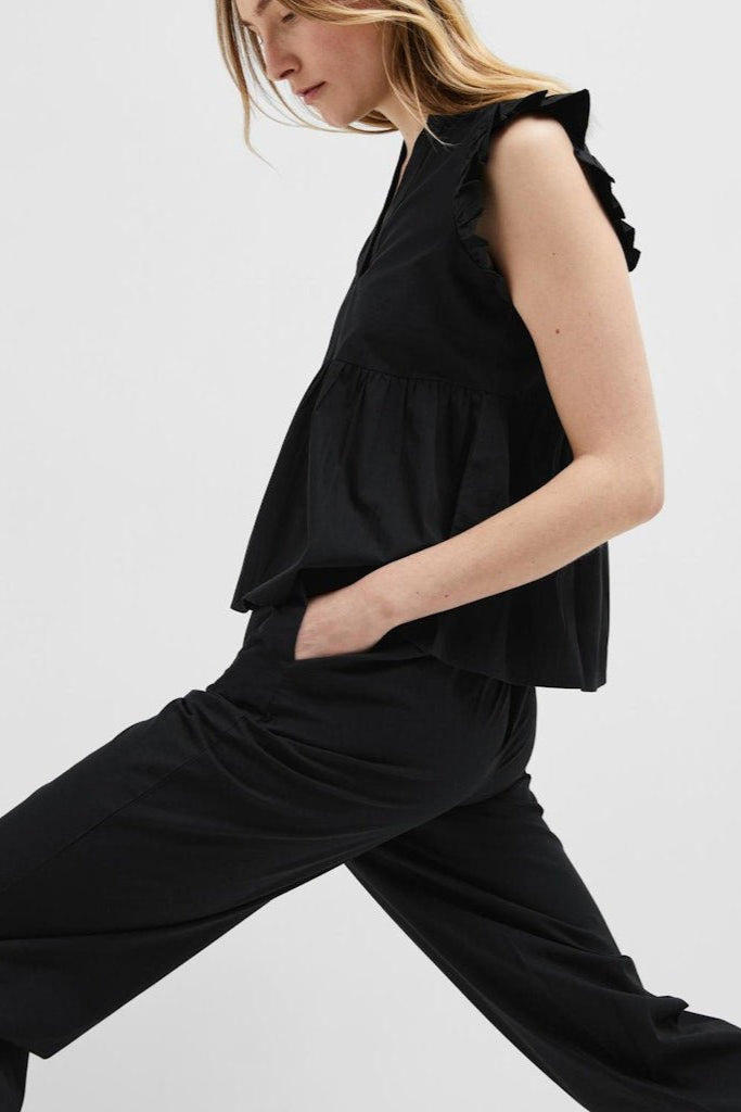 Blair - Ida Sl Top Black | Topper | Smuk - Dameklær på nett