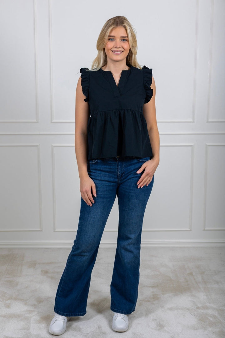 Blair - Ida Sl Top Black | Topper | Smuk - Dameklær på nett