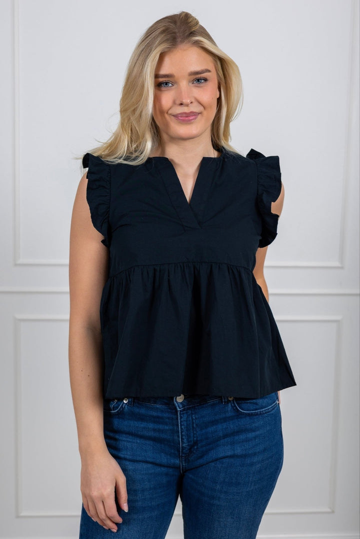 Blair - Ida Sl Top Black | Topper | Smuk - Dameklær på nett