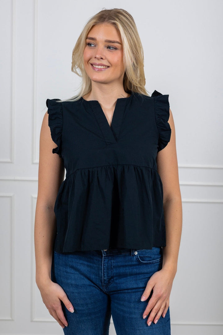 Blair - Ida Sl Top Black | Topper | Smuk - Dameklær på nett