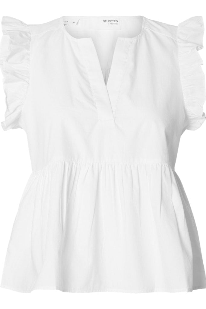 Blair - Ida Sl Top Snow White | Topper | Smuk - Dameklær på nett