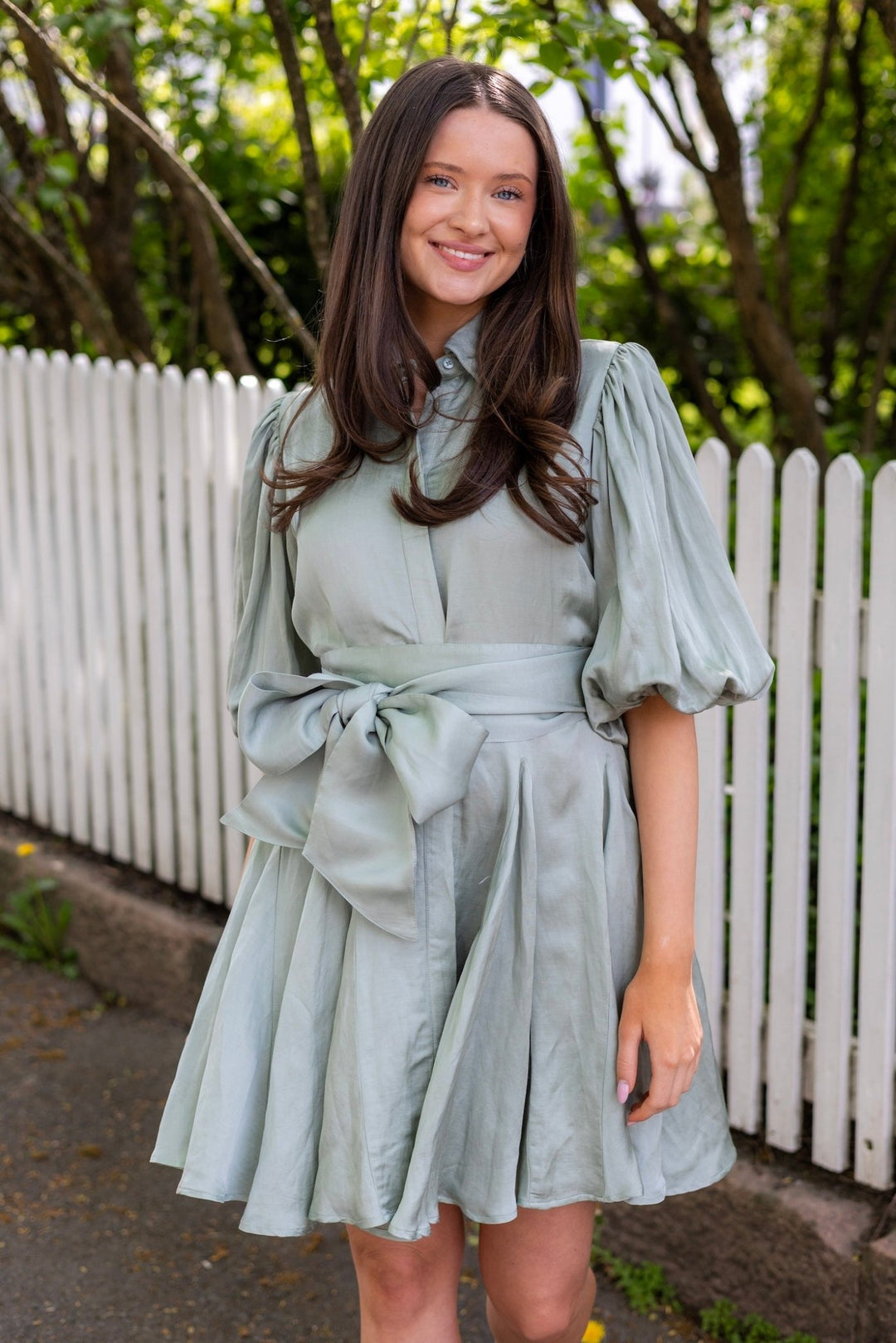 Bon Weekend Dress Soft Pistachio | Kjoler | Smuk - Dameklær på nett