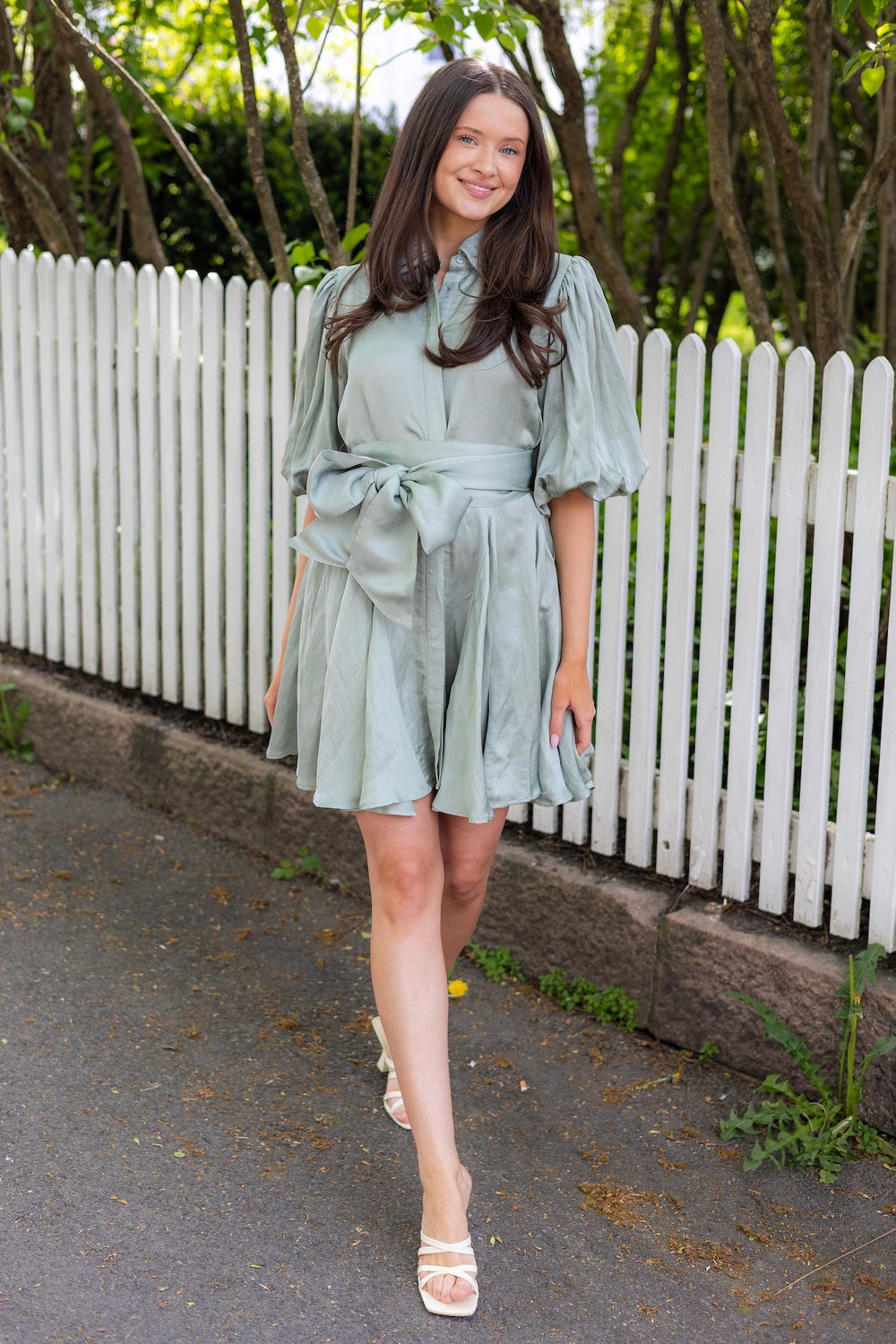 Bon Weekend Dress Soft Pistachio | Kjoler | Smuk - Dameklær på nett