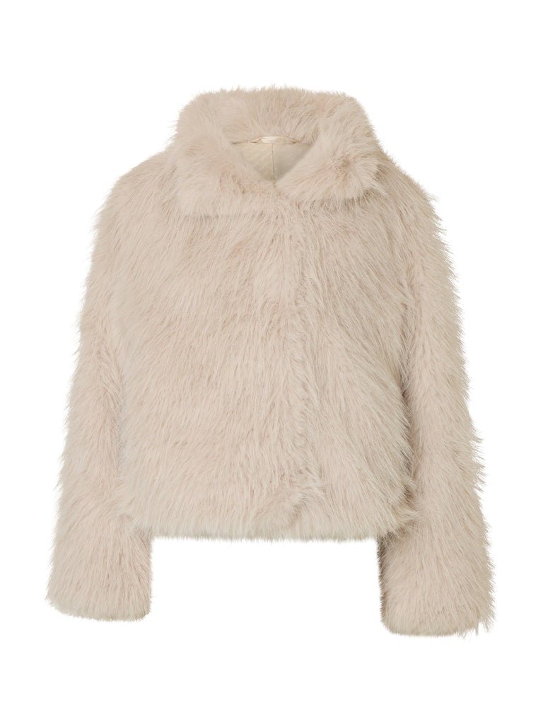 Brea Jacket Short Birch Melange | Yttertøy | Smuk - Dameklær på nett