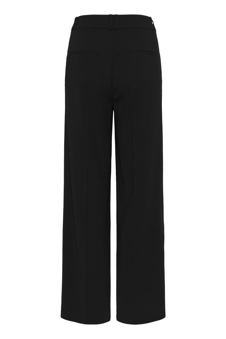 Brieziw Slit Pants Black | Bukser | Smuk - Dameklær på nett