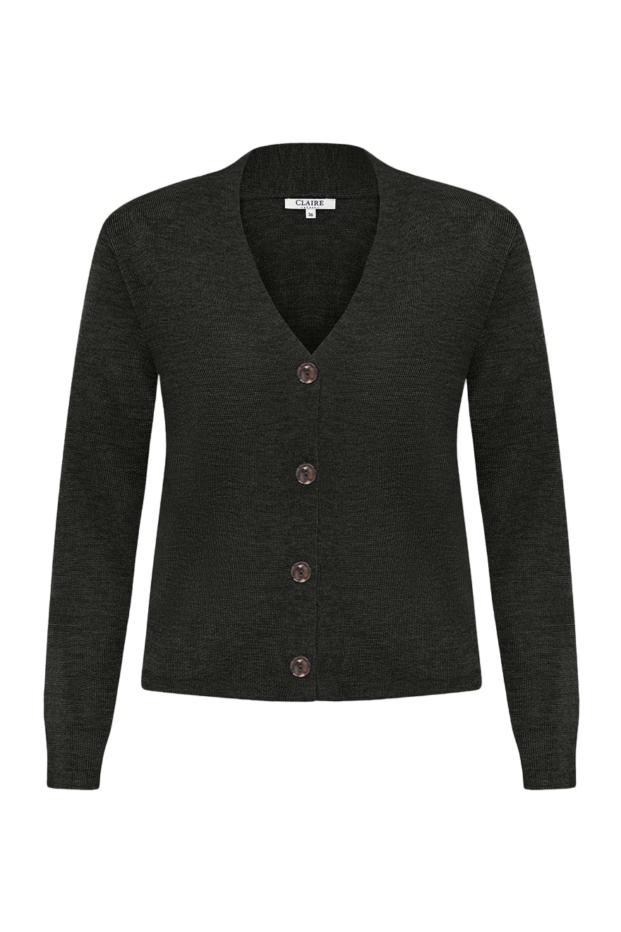 Cait Knit Old Forest Melange | Genser | Smuk - Dameklær på nett