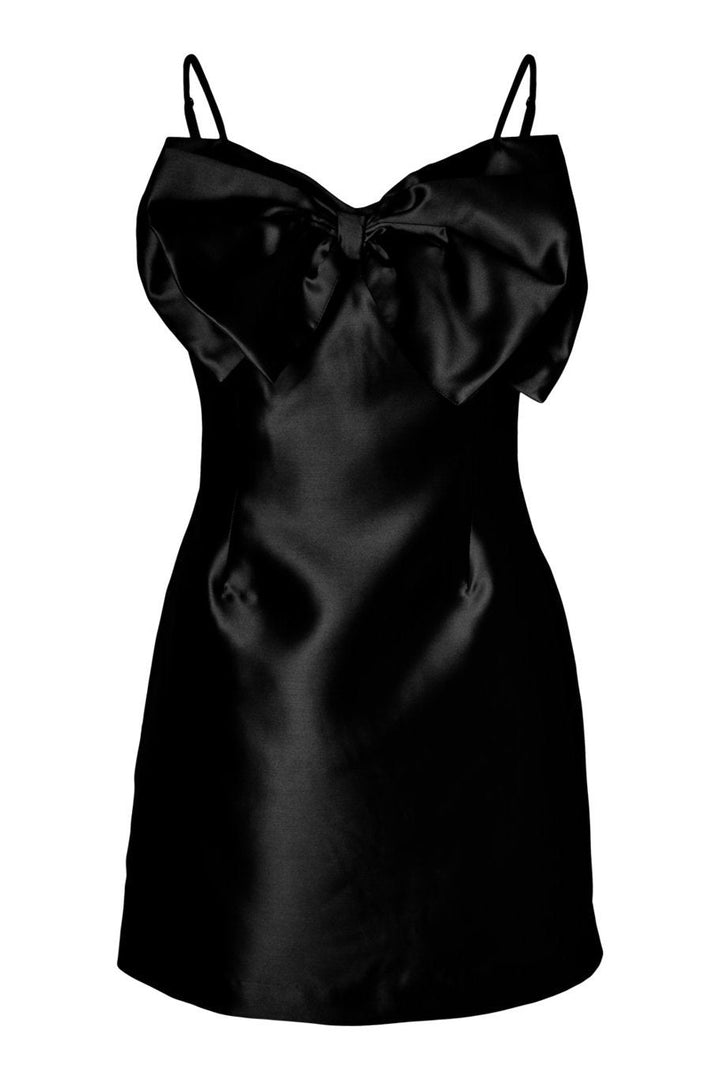 Calista Shortow Strap Dress Black | Kjoler | Smuk - Dameklær på nett