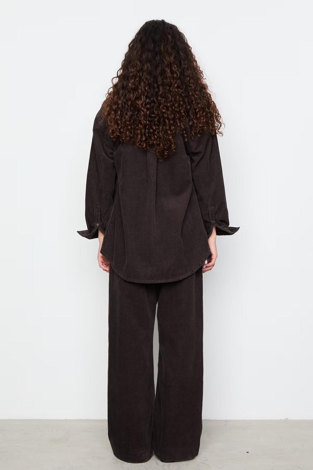 Alex Cord Shirt Dark Brown