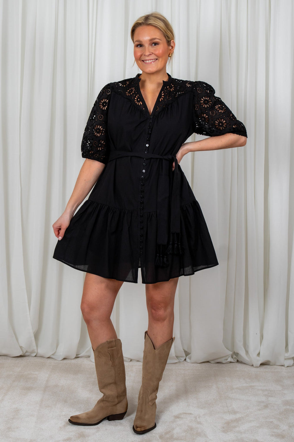 Camy Dress Noir | Kjoler | Smuk - Dameklær på nett
