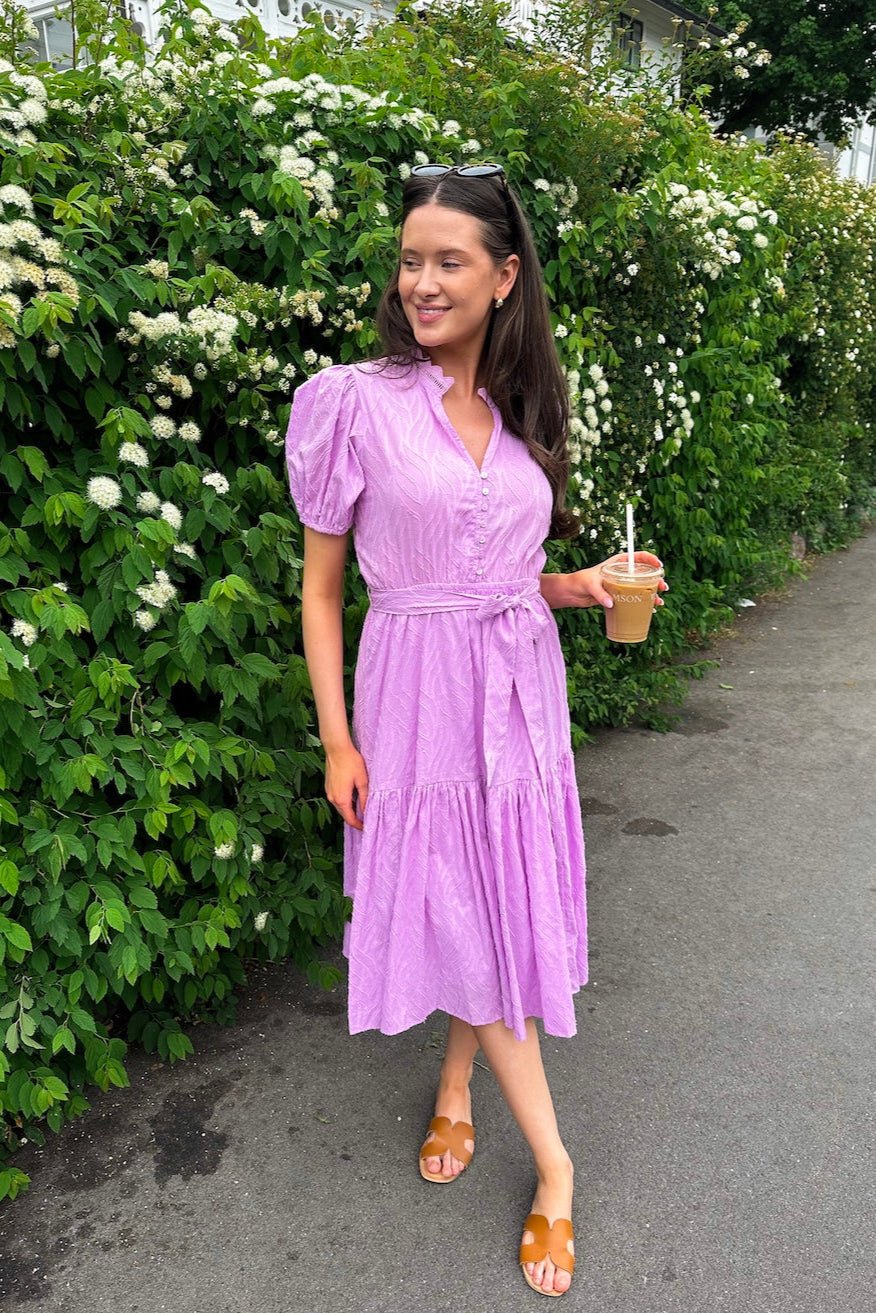 Carla Dress Mauve | Kjoler | Smuk - Dameklær på nett
