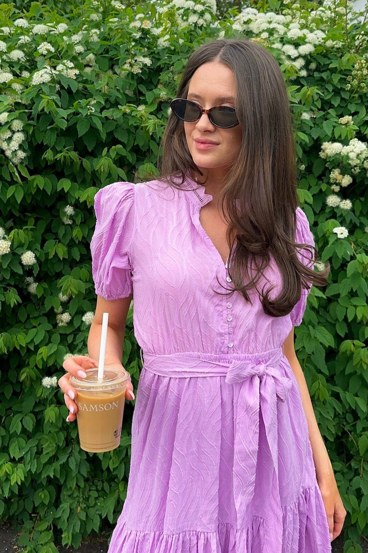 Carla Dress Mauve | Kjoler | Smuk - Dameklær på nett