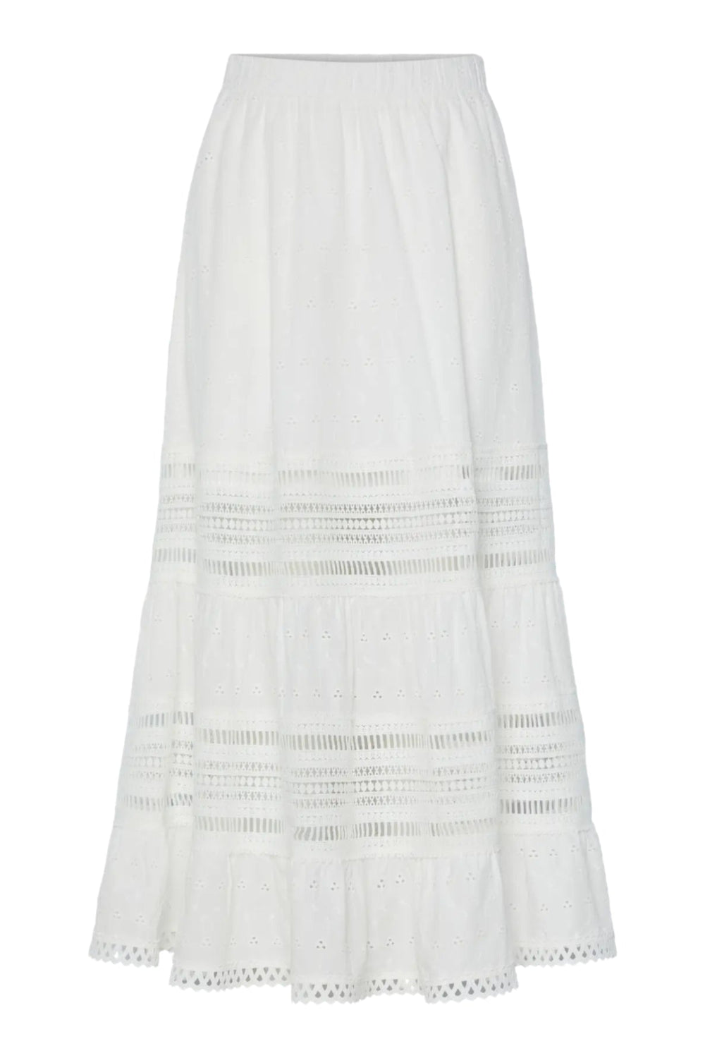 Carmen Hw Long Skirt Star White | Skjørt | Smuk - Dameklær på nett