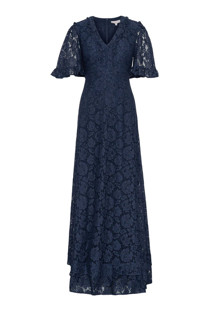 Catalina Maxi Dress Dark Blue Lace | Kjoler | Smuk - Dameklær på nett