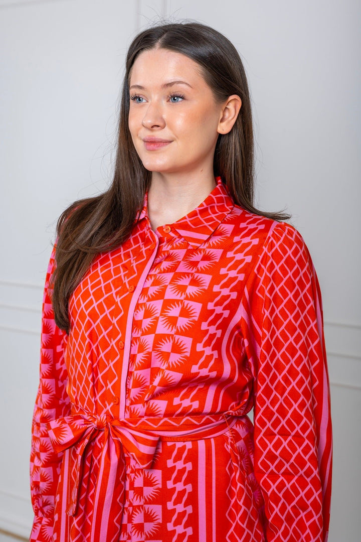 Chadia Dress Geranium | Kjoler | Smuk - Dameklær på nett