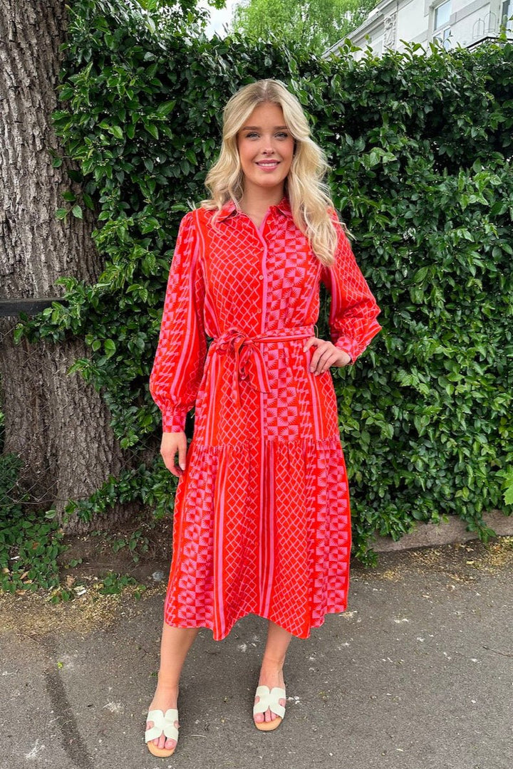 Chadia Dress Geranium | Kjoler | Smuk - Dameklær på nett