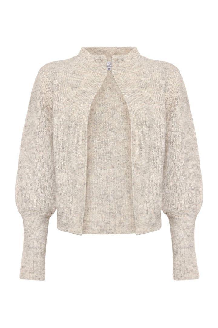 Chelsea Knit Snow White Melange | Genser | Smuk - Dameklær på nett