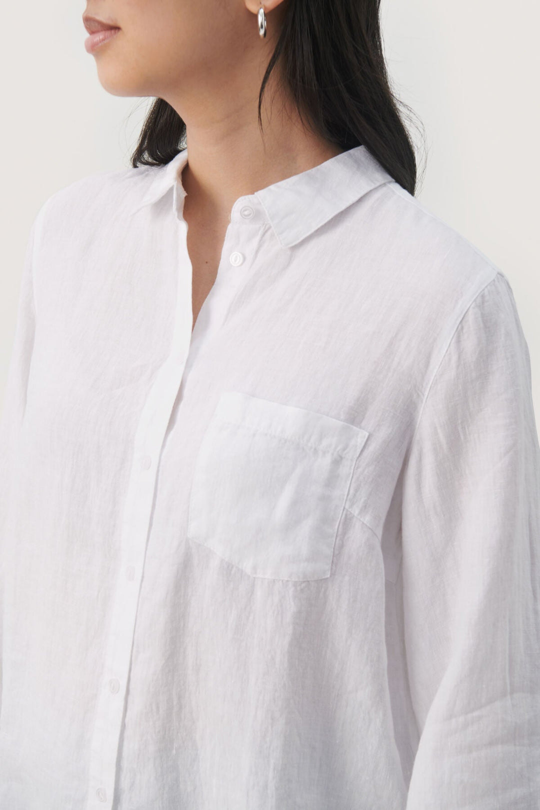 Cindiepw Shirt Bright White | Skjorter og bluser | Smuk - Dameklær på nett