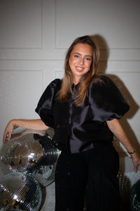 Cleo Blouse Black