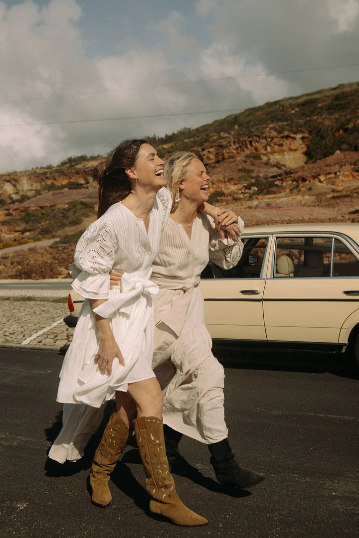 Coco Short Dress Offwhite | Kjoler | Smuk - Dameklær på nett