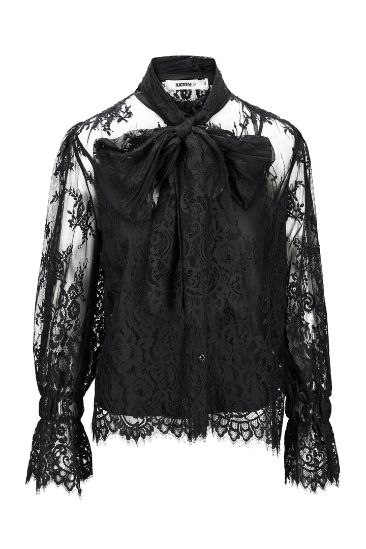 Cornelia Blouse Black | Skjorter og bluser | Smuk - Dameklær på nett