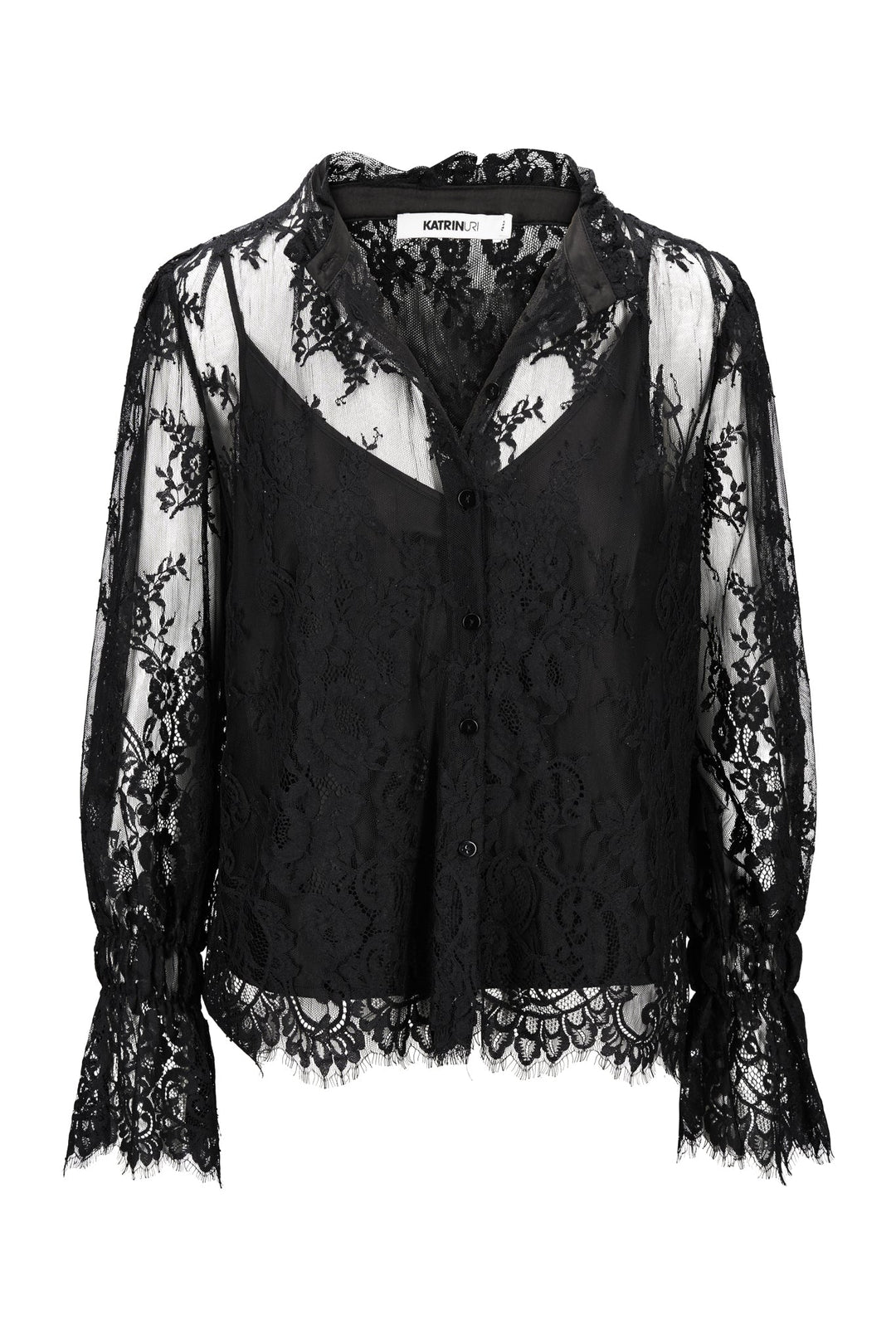 Cornelia Blouse Black | Skjorter og bluser | Smuk - Dameklær på nett