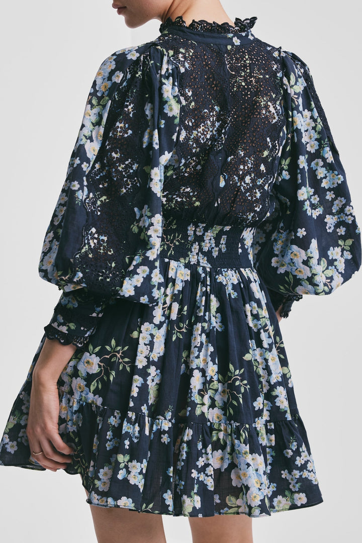 Cotton Slub Mini Dress Cherry Blossom | Kjoler | Smuk - Dameklær på nett