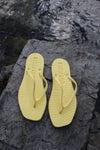 Tapered Flip Flop Mellow Yellow