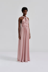 Lola Wrap Dress Blush