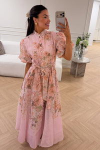 Daisy Midi Dress Rose