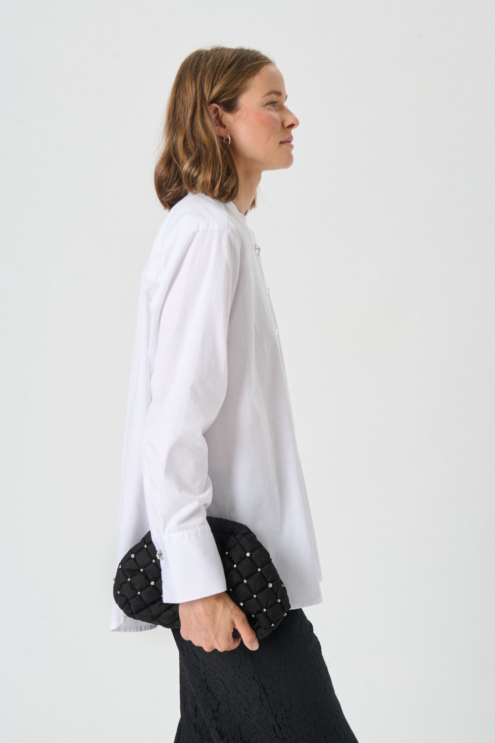 Dalini Bag Black And Simili Stones | Vesker | Smuk - Dameklær på nett