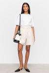 Daria Shorts Light Sand Melange