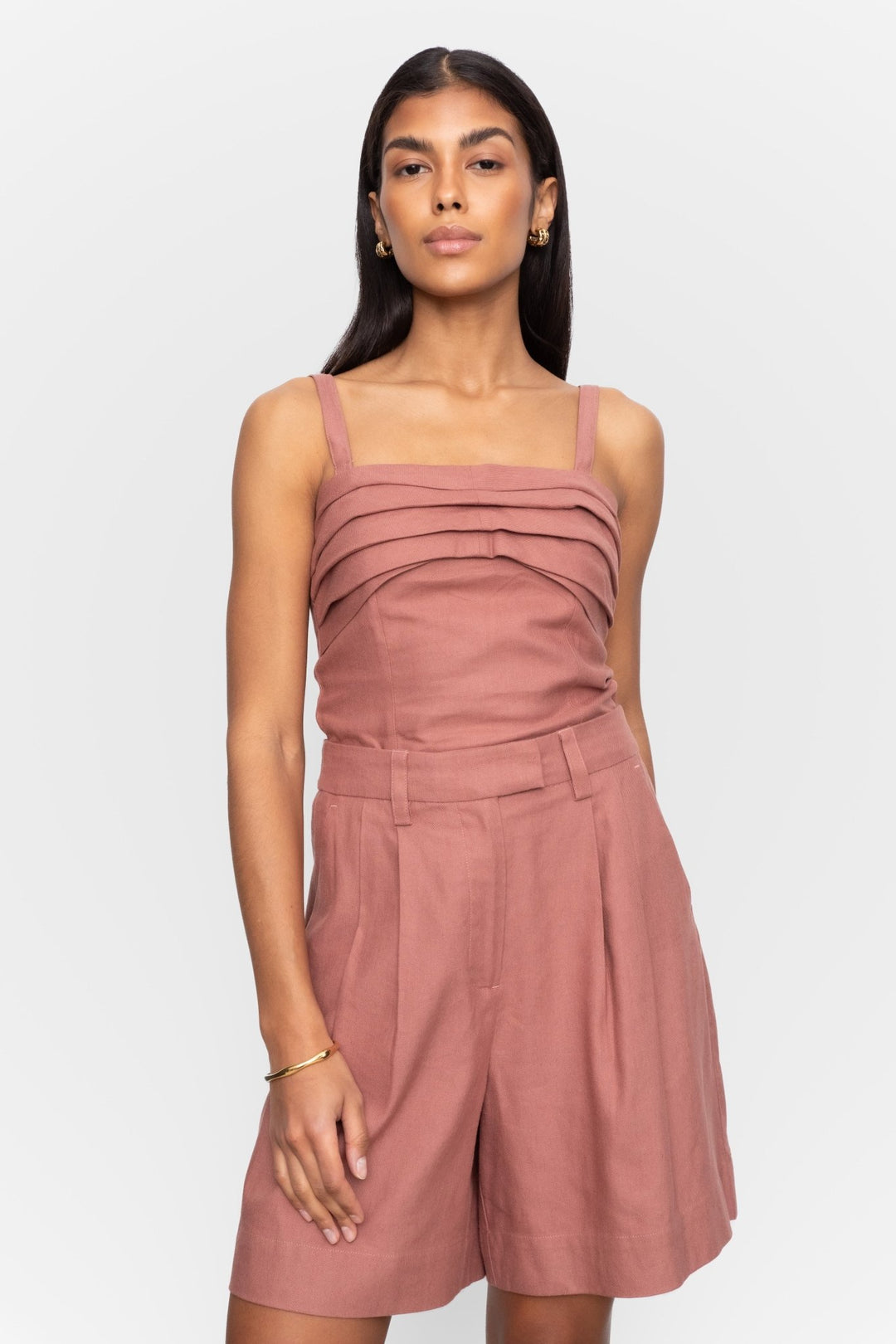 Daria Shorts Terracotta | Shorts | Smuk - Dameklær på nett