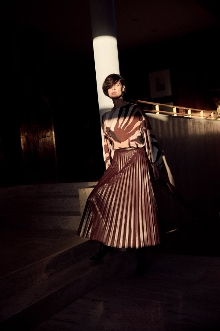 Deco Athena Blouse Cappuchino | Skjorter og bluser | Smuk - Dameklær på nett