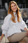 Diana Blouse White