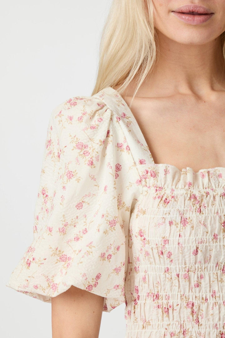 Edena Smock Dress Dusty Rose | Kjoler | Smuk - Dameklær på nett