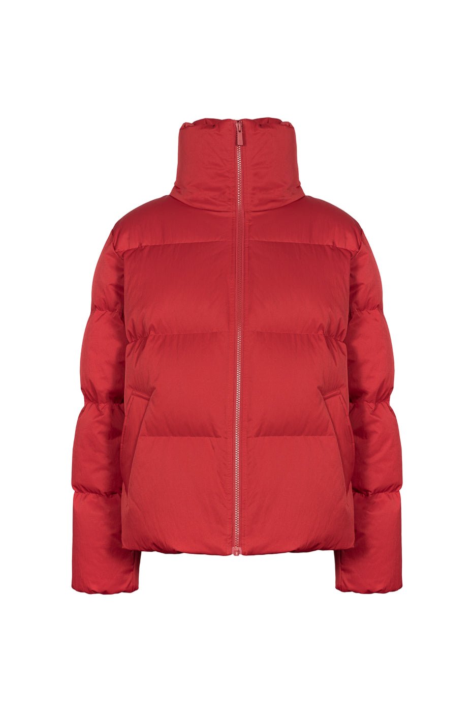 Edmont Down Jacket Red | Yttertøy | Smuk - Dameklær på nett