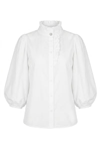 Ella Blouse Sugar White
