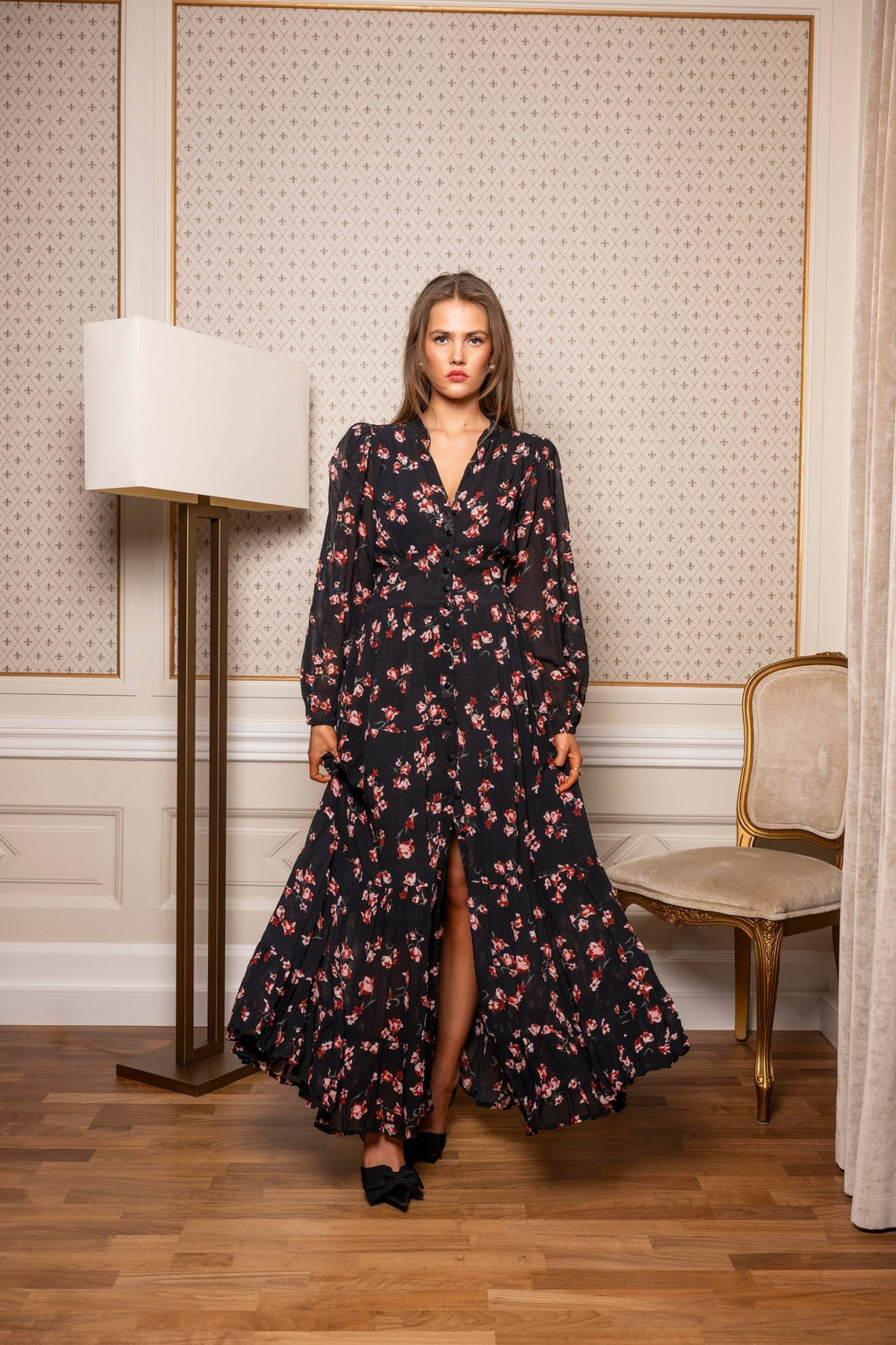 Elodie Dress Dark Romance | Kjoler | Smuk - Dameklær på nett