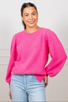 Emeline Pullover Sangria Sunset