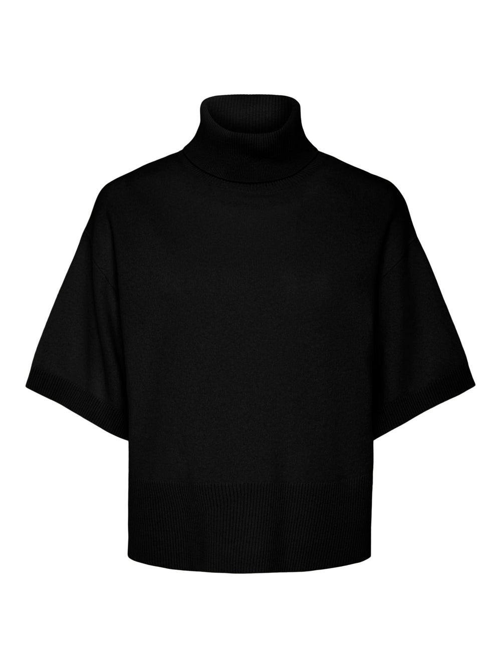 Emila 2/4 Wool Knit Pullover Black | Genser | Smuk - Dameklær på nett